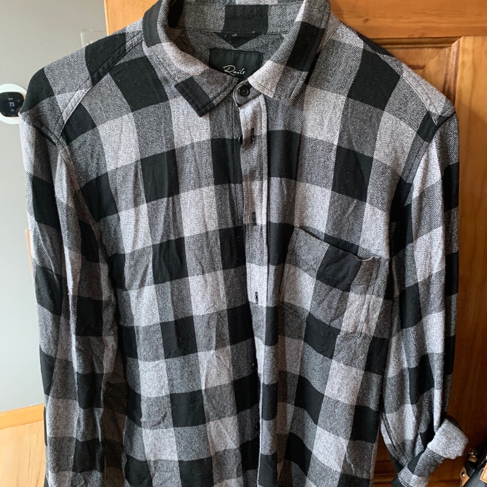 Rails Casual Button Down Size Large